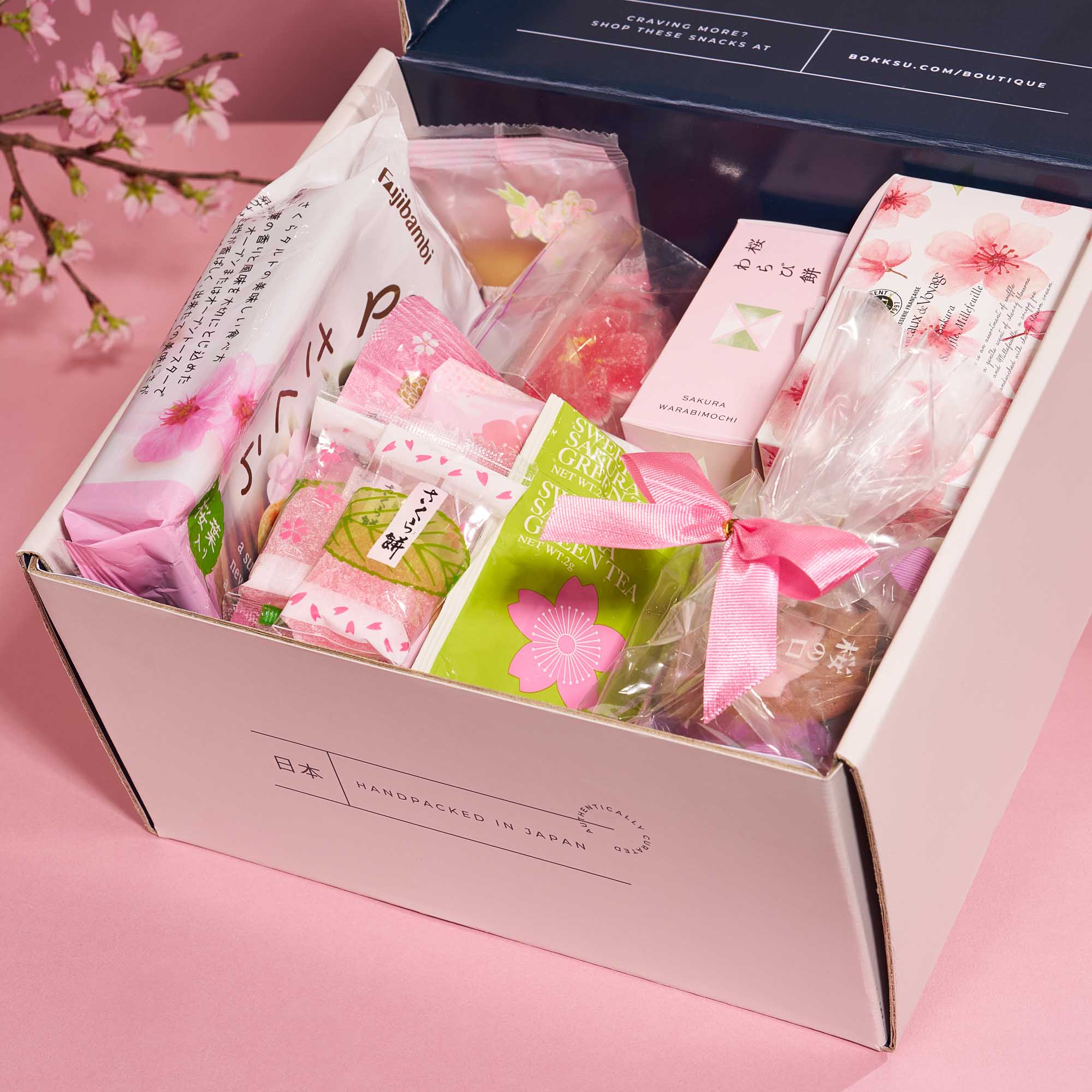 Sakura Snacks Gift Box Bokksu