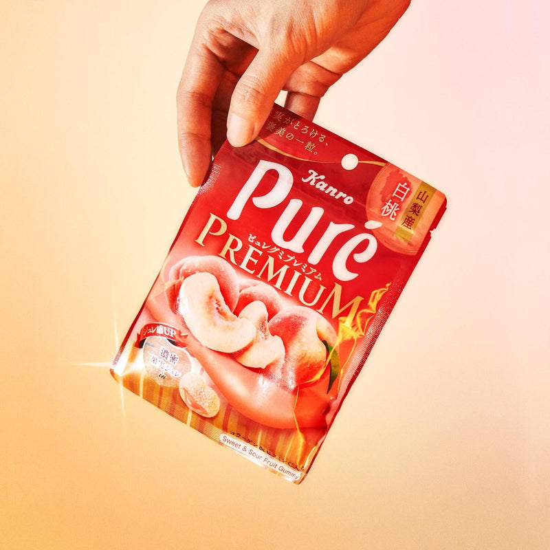 Puré Gummy Premium: Yamanashi White Peach