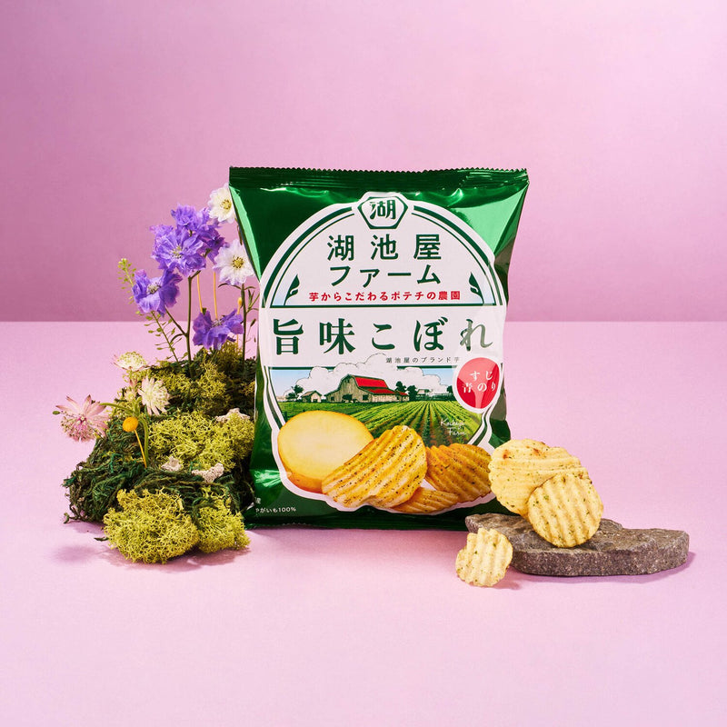 Koikeya Farm: Umami Aonori Seaweed Potato Chips