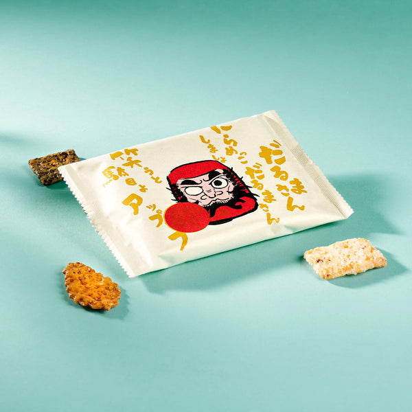 Lucky Daruma Arare Rice Crackers