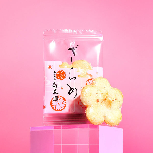 Arare Rice Cracker: Ume Zarame