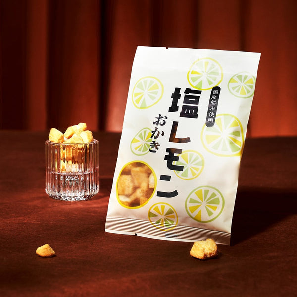 Okaki Rice Crackers: Lemon and Salt