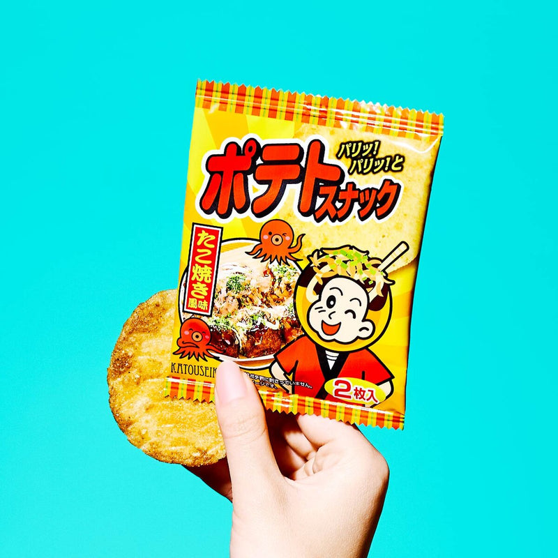 Potato Snack: Takoyaki Flavor