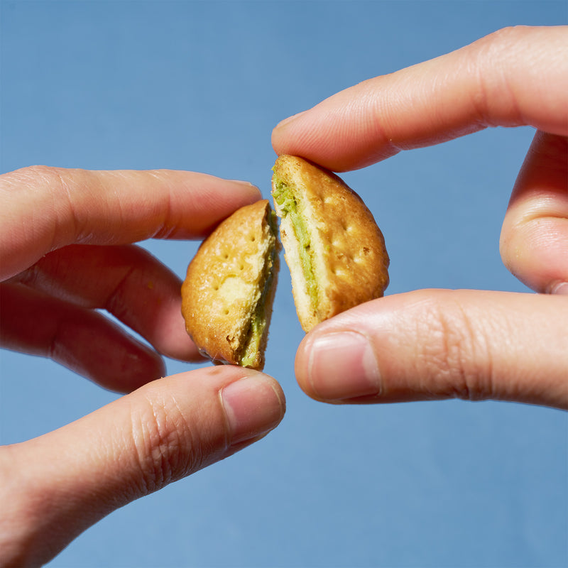 Millet Sandwich Cookie: Matcha