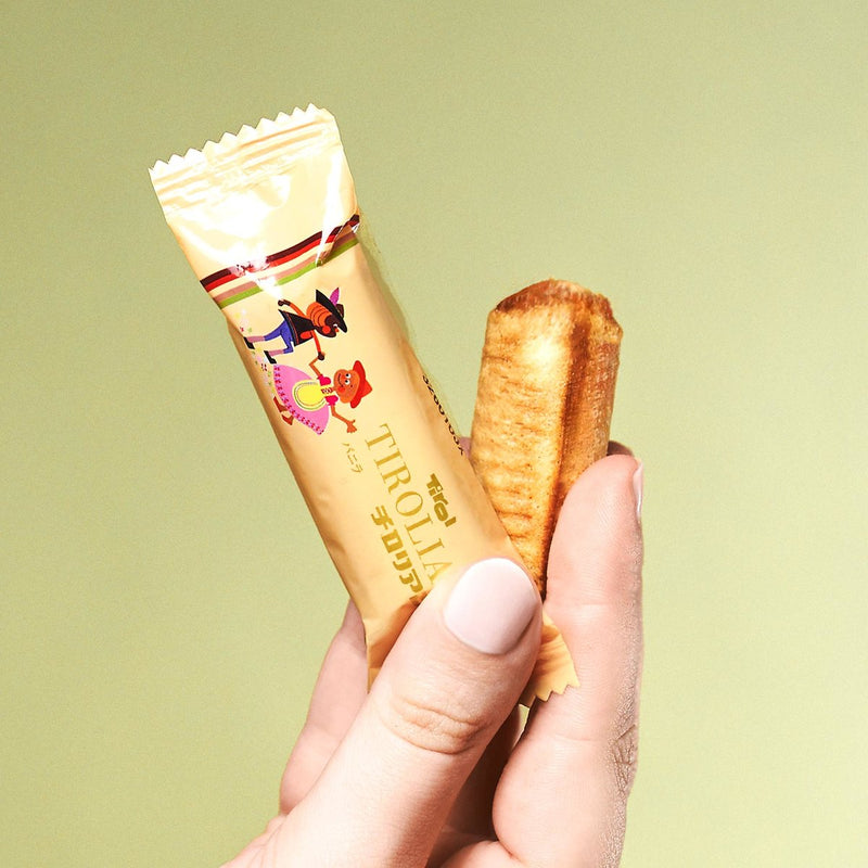 Tirolean Cream Roll Cookie: Vanilla
