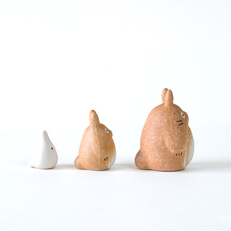 Totoro Shigarakiyaki Figure Set (3 Pieces)