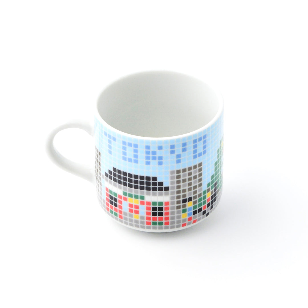 Tokyo City Retro Tile Mug