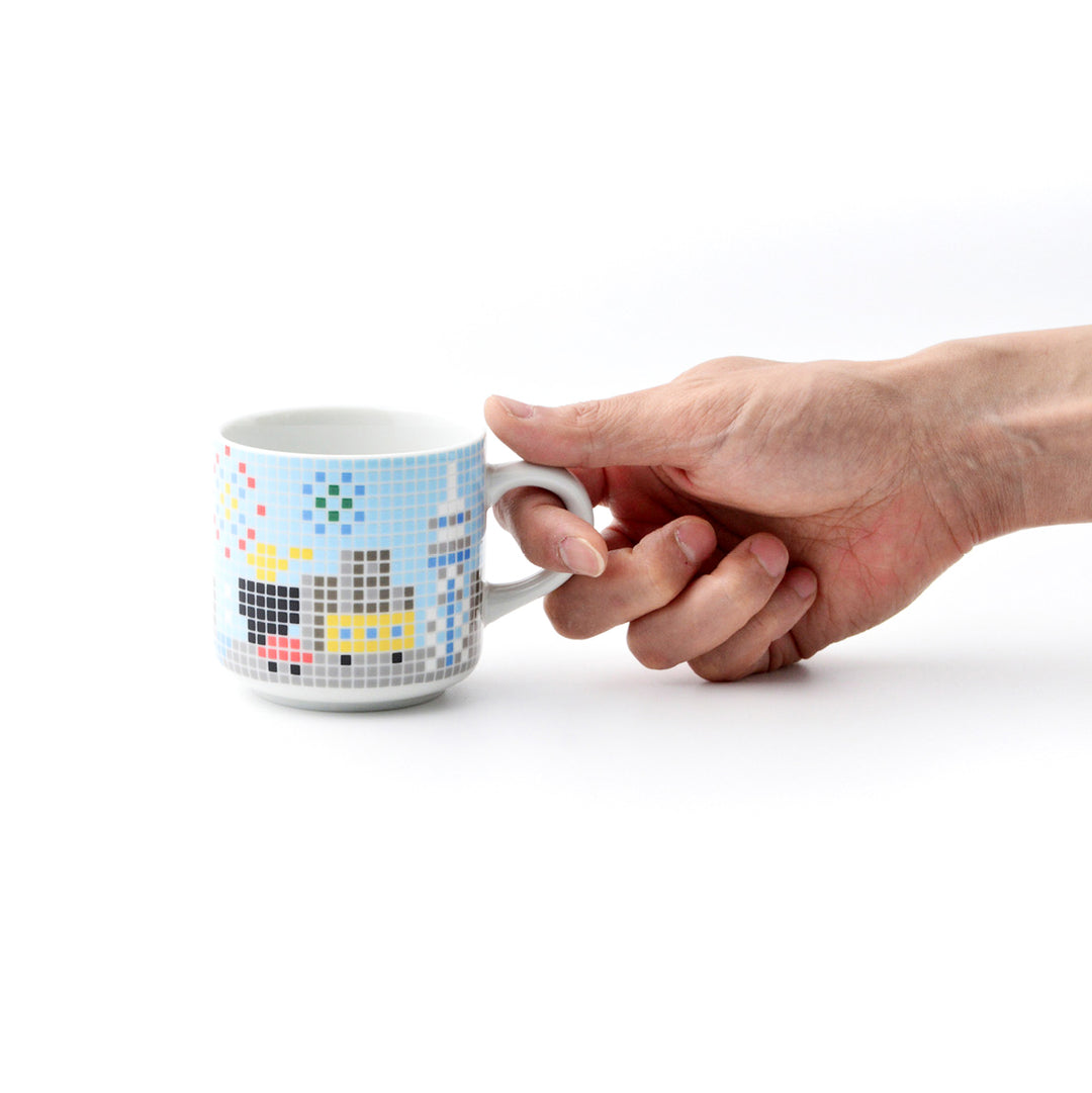 Tokyo City Retro Tile Mug