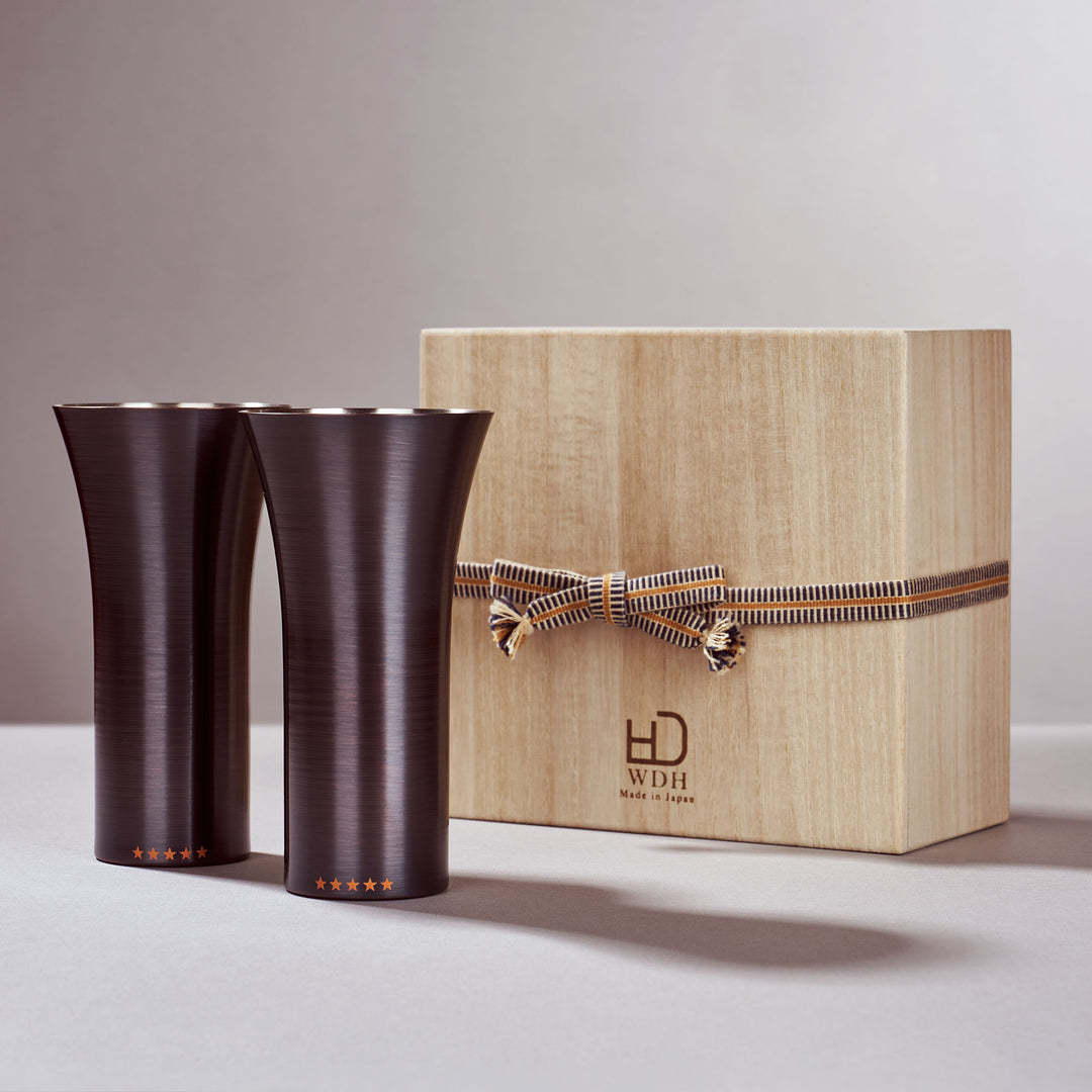 Pure Copper Tumbler Gift Box