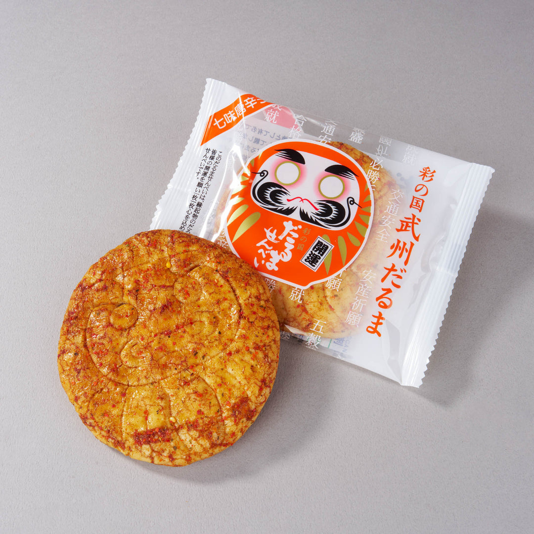 Daruma Senbei Shichimi Chile Pepper (1 Pieces)