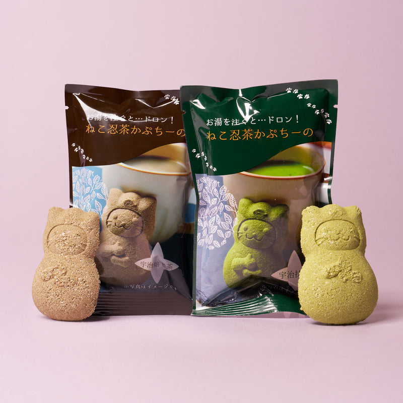 Cat Ninja Cappuccino: Matcha/Hojicha (1 Pack)