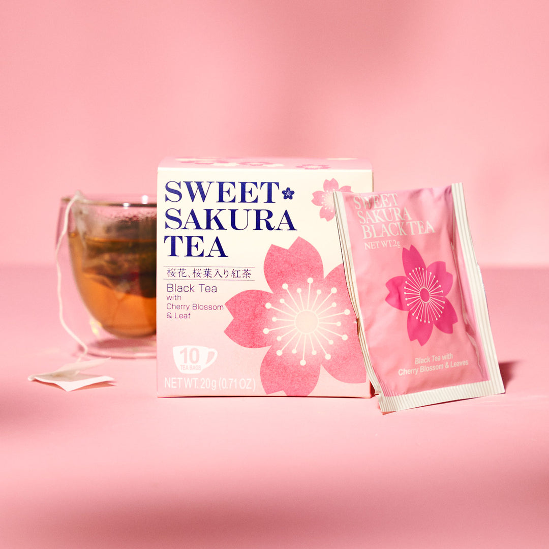 Sweet Sakura Black Tea (10 Tea Bags)