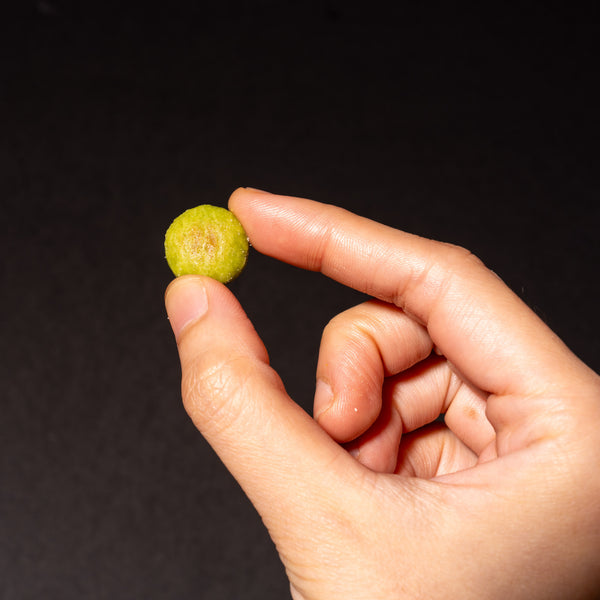 Grilled Edamame: Truffle Salt