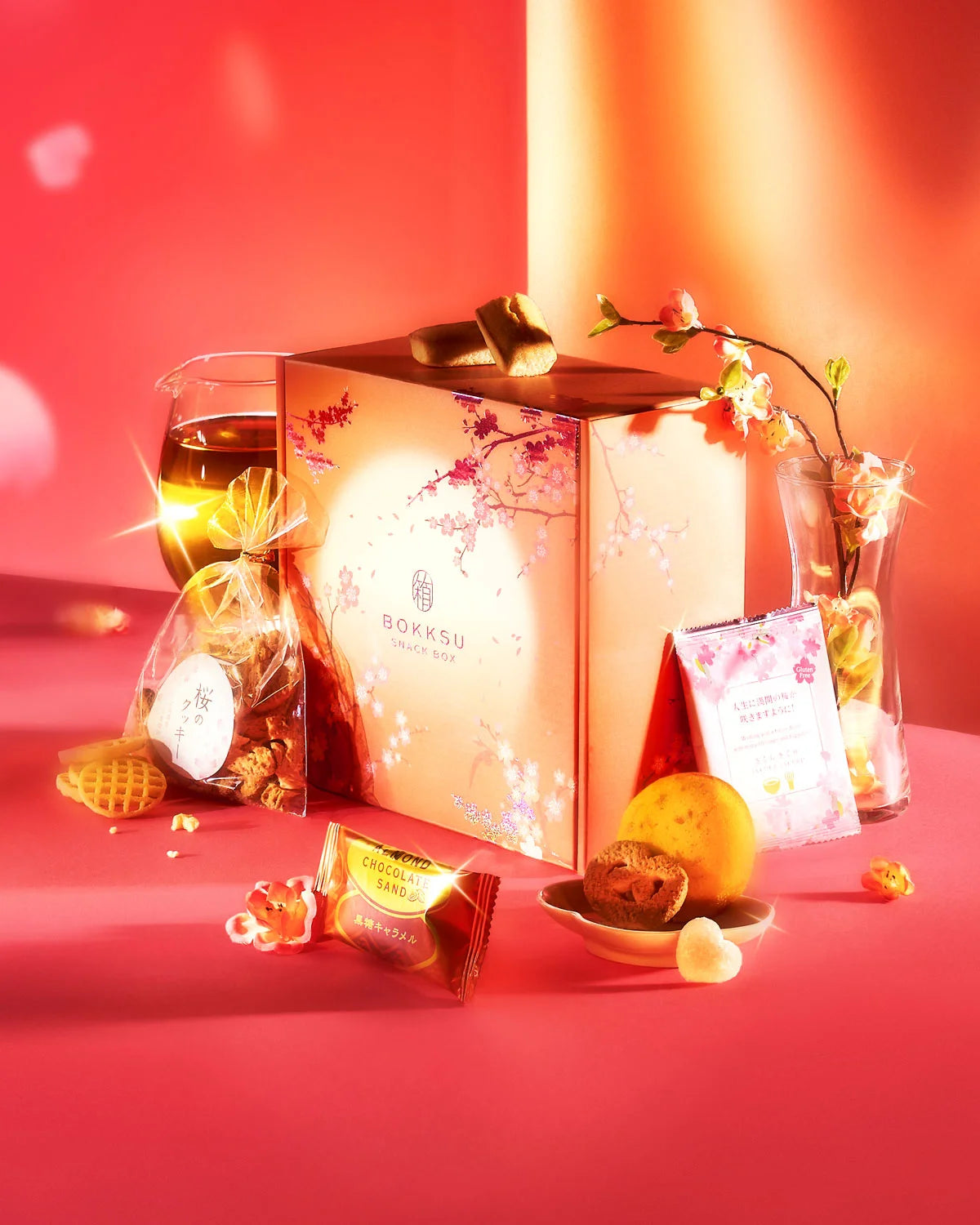Sakura Sunset Glow – Bokksu Snack Box: Authentic Japanese Snacks Sakura Sunset Glow – Bokksu Snack Box: Authentic Japanese Snacks