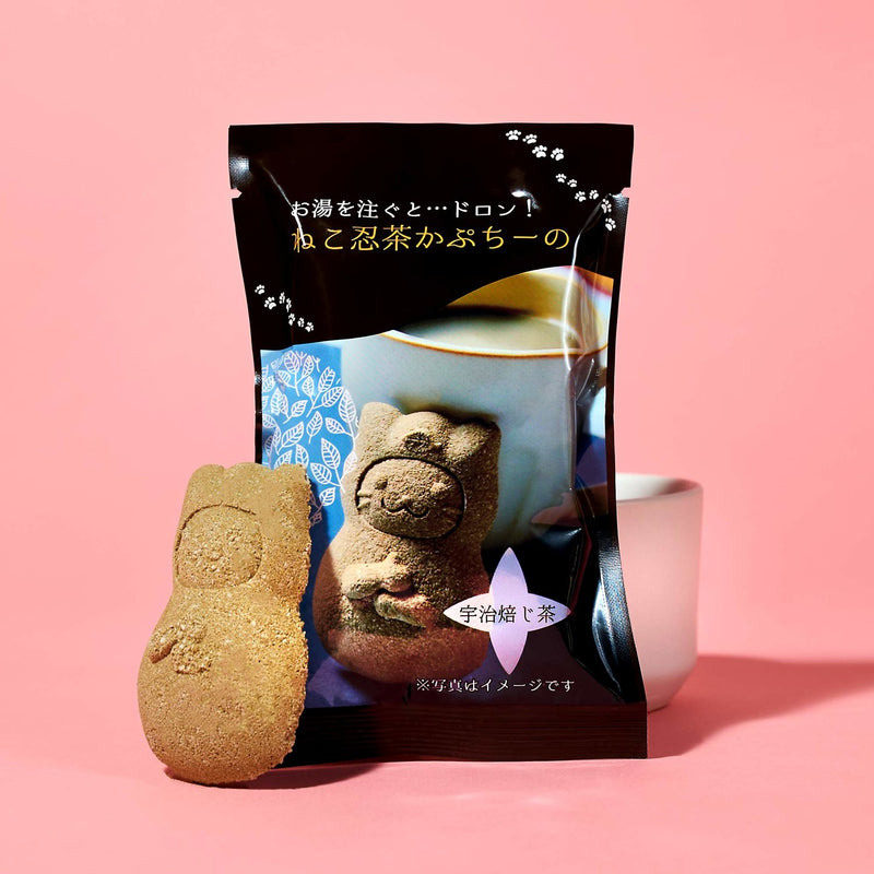 Cat Ninja Cappuccino: Hojicha (1 Pack)