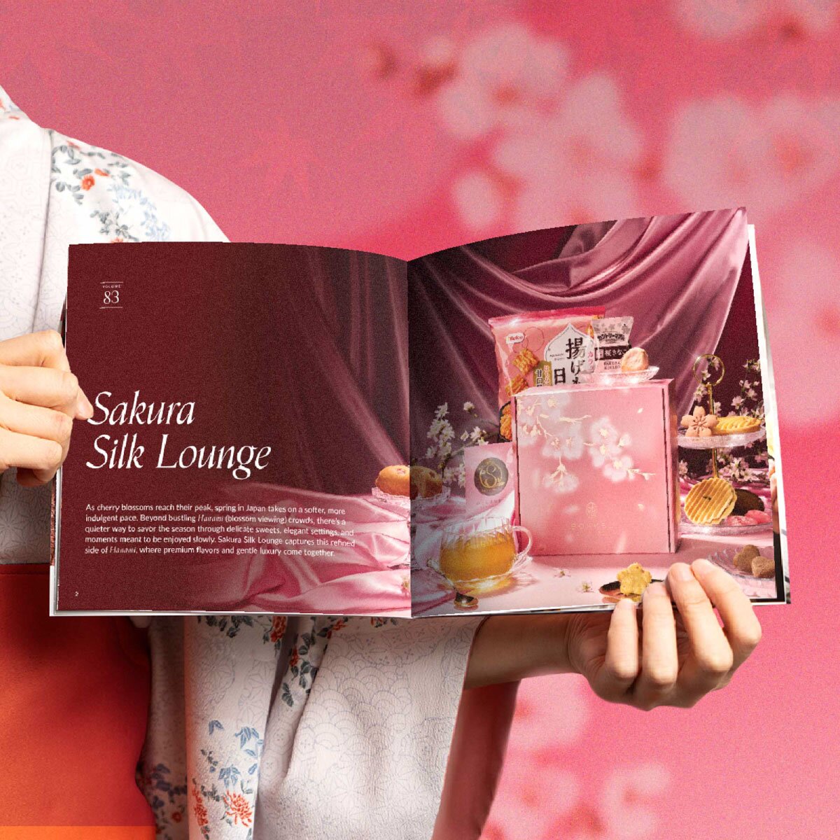 Sakura Silk Lounge – Bokksu Snack Box: Authentic Japanese Snacks