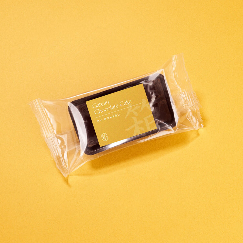 Gateau Chocolate Cake packaging