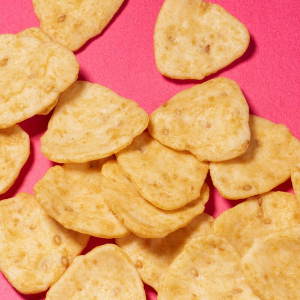 Komekko Rice Crackers: Scallop Flavor