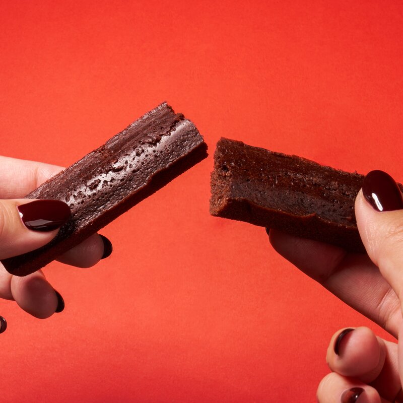 Stick Financier: Moist Chocolate packaging