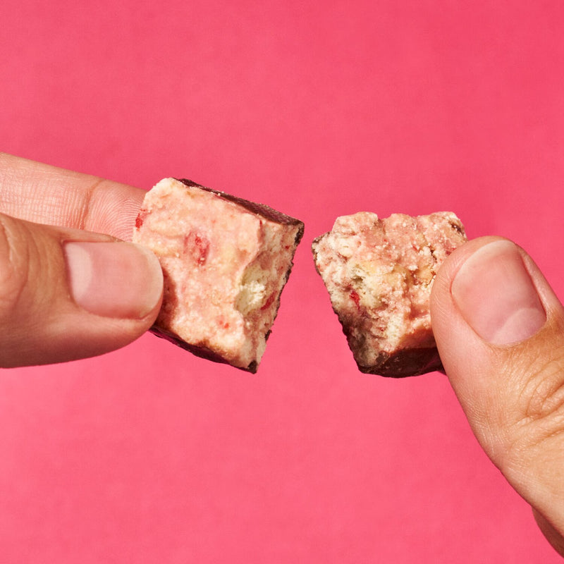 Bite-sized Strawberry Thunder packaging