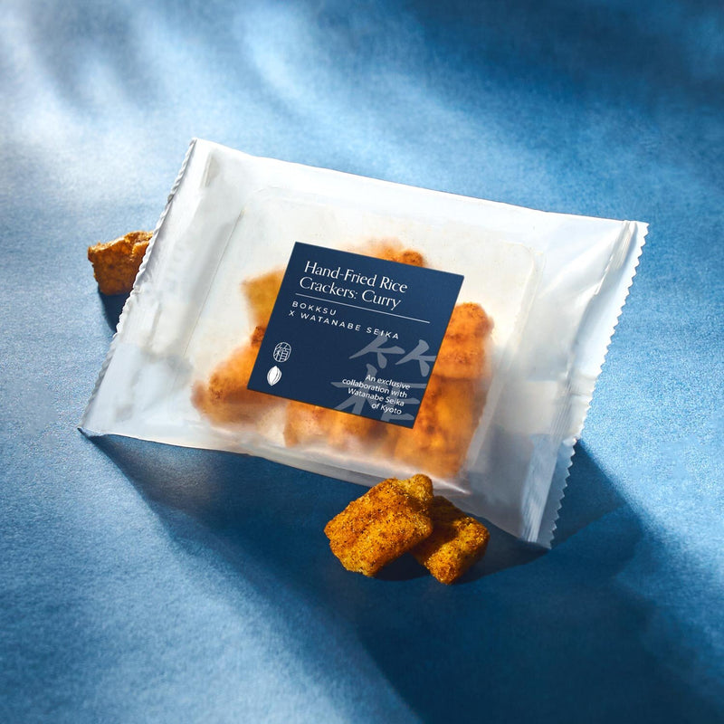Hand-fried Rice Crackers: Curry