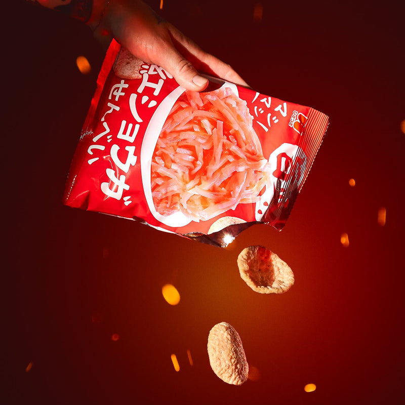 Beni Shoga Pickled Ginger Rice Crackers